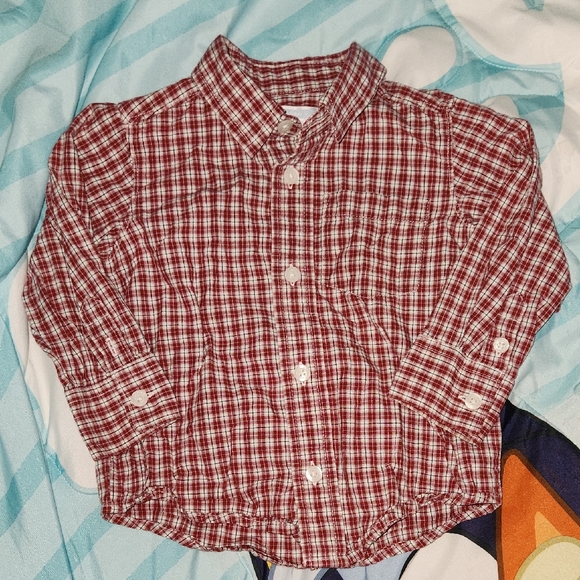Old Navy Other - Red Plaid Kids Shirt